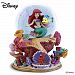 Disney The Little Mermaid Ariel And Flounder Musical Glitter Globe
