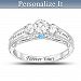 Forever Yours Personalized Birthstone Women's Ring