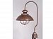 OP21505BBZ - Vaxcel Lighting - Nautical - One Light Outdoor Post Lantern Burnished Bronze Finish with Seeded Glass - Nautical