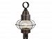 OP21835BBZ - Vaxcel Lighting - Nautical - One Light Outdoor Post Lantern Burnished Bronze Finish with Linda Seedy Glass - Nautical