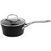 THE ROCK by Starfrit Saucepan with Glass Lid & Stainless Steel Handles (3-Quart)
