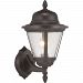 P560134-020 - Progress Lighting - Westport - One Light Outdoor Small Wall Lantern Antique Bronze Finish with Clear Seeded Glass - Westport