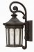 1600OZ - Hinkley Lighting - Raley - One Light Outdoor Wall Mount Oil Rubbed Bronze Finish with Clear Water Glass - Raley