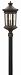 1601OZ-LL - Hinkley Lighting - Raley - Four Light Outdoor Post Mount 5W LED Candelabra Oil Rubbed Bronze Finish with Clear Water Glass - Raley