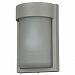 20041LEDMG-SAT/RFR - Access Lighting - Destination - 10.23 Inch One Light Outdoor Bulkhead Wall Mount Integrated LED Satin Finish with Ribbed Frosted Glass - Destination