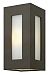 2190BZ - Hinkley Lighting - Dorian - Small Outdoor Wall Mount 100W Medium Base Bronze Finish with Clear/Painted White Glass -