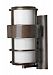 1904MT-GU24 - Hinkley Lighting - Saturn - 16 One Light Outdoor Wall Lantern 18W GU24 Metro Bronze Finish with Etched Opal Glass - Saturn