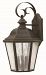 1676OZ-LED - Hinkley Lighting - Edgewater - 18 Medium Outdoor Wall Mount 15W LEDOil Rubbed Bronze Finish with Clear Seedy Glass - Edgewater