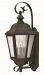 1670OZ - Hinkley Lighting - Edgewater - Three Light Outdoor Medium Wall Lantern 40W CandelabraOil Rubbed Bronze Finish with Clear Seedy Glass - Edgewater