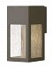1780BZ - Hinkley Lighting - Rook - 9.5 One Light Outdoor Small Wall Mount 50W GU10 Base Bronze Finish with Clear Seedy Glass -