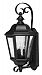 1670BK - Hinkley Lighting - Edgewater - Three Light Outdoor Medium Wall Lantern 40W CandelabraBlack Finish with Clear Seedy Glass - Edgewater
