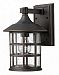 1804OZ-LED - Hinkley Lighting - Freeport - 12.25 Inch One Light Medium Outdoor Wall Mount 15W LED Oil Rubbed Bronze Finish with Clear Seedy Glass -
