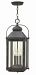 1852DZ-LL - Hinkley Lighting - Anchorage - 23.75 Inch Three Light Outdoor Hanging Lantern 5W LED Candelabra Base Aged Zinc Finish with Clear Glass -