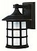 1805OP-LED - Hinkley Lighting - Freeport - 15.25 Inch One Light Large Outdoor Wall Mount 15W LED Olde Penny Finish with Etched Seedy Glass - Medium Base Lamping -