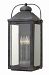 1858DZ-LL - Hinkley Lighting - Anchorage - 25 Inch Four Light Outdoor Wall Mount 5W LED Candelabra Base Aged Zinc Finish with Clear Glass -