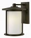 1914OZ-LED - Hinkley Lighting - Hudson - 12 One Light Outdoor Wall Mount 15W LED Oil Rubbed Bronze Finish with Etched Opal Glass -