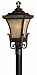 1931RB - Hinkley Lighting - Brynmar - One Light Large Outdoor Post Mount 100W Medium Base Regency Bronze Finish - Amber Tint Glass - Brynmar