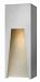 1764TT - Hinkley Lighting - Kube - One Light Outdoor Large Wall Sconce Titanium Finish with Etched Glass - Kube
