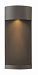 2307KZ-LL - Hinkley Lighting - Aria - 17.25 Inch One Light Outdoor Pocket Wall Mount 6.5W GU10 LED Buckeye Bronze Finish -