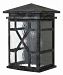 2435GS - Hinkley Lighting - Clayton - Three Light Large Outdoor Wall Mount Greystone Finish with Clear Water Panel Glass -