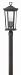 2361MB - Hinkley Lighting - Bromley - Three Light Outdoor Post Top/Pier Mount Museum Black Finish with Clear Glass -