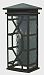 2434OZ - Hinkley Lighting - Clayton - Two Light Medium Outdoor Wall Mount Oil Rubbed Bronze Finish with Clear Water Panel Glass -