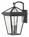 2565MB - Hinkley Lighting - Alford Place - Three Light Outdoor Large Wall Mount Museum Black Finish with Clear Glass -