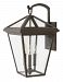 2565OZ - Hinkley Lighting - Alford Place - Three Light Outdoor Large Wall Mount Oil Rubbed Bronze Finish with Clear Glass -