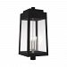 20862-04 - Livex Lighting - Oslo - Four Light Outdoor Post Top Lantern Black Finish with Clear Glass - Oslo