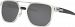 Latch Alpha - Matte Silver - Prizm Black Polarized Lens Sunglasses