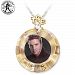 Elvis Presley Women's Gold Record Pendant Necklace