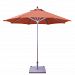 732ab41 - Galtech International - 9' Octagon Commercial Umbrella 41: Melon AB: Antique BronzeSunbrella Solid Colors - Quick Ship -