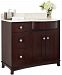 AI-18408 - American Imaginations - Tiffany - 37.8 Inch Floor Mount Vanity Set For 1 Hole Drilling with Top and Undermount SinkChrome/Coffee Finish - Tiffany
