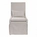 23493 - Uttermost - Coley - 39.5 inch Armless Chair Off White Linen Finish - Coley