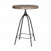 25428 - Uttermost - Dalvin - 37.5 inch Industrial Pub Table Aged Steel/Driftwood Finish - Dalvin