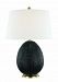 L1046-EB - Hudson Valley Lighting - Keita 1-Light 27H Table Lamp Ebony, Aged Brass Finish -