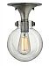 3149AN - Hinkley Lighting - Congress - One Light Flush Mount Antique Nickel Finish with Hand Blown Clear Glass -