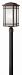 1271OZ-WH - Hinkley Lighting - Cherry Creek - One Light Outdoor Post Top/Pier Mount 100W Medium Base Oil Rubbed Bronze Finish with White Linen Glass -