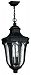 1312MB - Hinkley Lighting - Trafalgar - One Light Outdoor Hanging Lantern CandelabraMuseum Black Finish with Clear Seedy Glass - Trafalgar