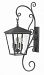 1436DZ-LL - Hinkley Lighting - Trellis - Four Light Large Outdoor Wall Mount LED CandelabraAged Zinc Finish with Clear Glass -