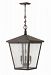 1428RB - Hinkley Lighting - Trellis - Four Light Outdoor Hanging Lantern CandelabraRegency Bronze Finish with Clear Seedy Glass -
