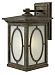 1495AM - Hinkley Lighting - Randolph - One Light Large Outdoor Wall Mount Medium BaseAutumn Finish with Clear Seedy/Etched Seedy Glass -