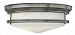 3304AN-LED - Hinkley Lighting - Hadley - 20 Interior Ceiling Flush Mount 48W LED Antique Nickel Finish with Etched Opal Glass -