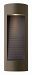 1664BZ - Hinkley Lighting - Luna - Two Light Outdoor Small Wall Mount MR-16Bronze Finish with Etched Glass - Luna