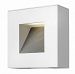 1647SW-L720 - Hinkley Lighting - Luna - Outdoor Medium Wall Mount LED 277vSatin White Finish with Etched Glass - Atlantis