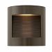 1659BZ - Hinkley Lighting - Luna - 9 Inch 15W 1 LED Outdoor Small Wall Mount Bronze Finish with Etched Glass -