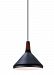 11350WNBK - Maxim Lighting - Nordic - 7 Inch One Light Pendant Walnut/Black Finish - Nordic
