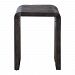 24868 - Uttermost - Elvin - 25 inch Minimalist Side Table Aged Black/Natural Wood Grain Finish - Elvin
