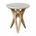25437 - Uttermost - Marnie - 24.5 inch Accent Table Natural Ivory Limestone/Warm Oatmeal Wash Finish - Marnie