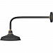 10322TK - Hinkley Lighting - Foundry - 31 Inch One Light Outdoor Medium Wall Lantern Textured Black/Brass Finish - Foundry